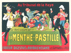 Original Poster for Le Menthe Pastille 