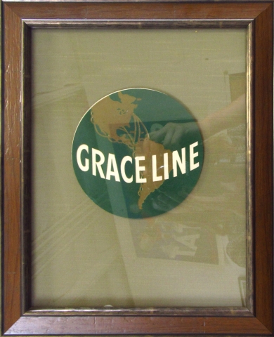 Grace Line Original Luggage Label